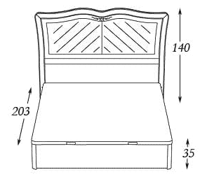 кровать Panamar