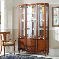 Витрины Disemobel орех вишня