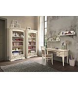 Книжный шкаф Palazzo Ducale Prama Bakokko 71BO16 bianco цвет белый длина 103 см Книжный шкаф Palazzo Ducale Prama Bakokko 71BO16 bianco цвет белый длина 103 см