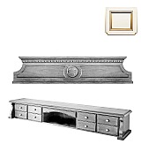Комод 4-х дверный Palazzo Ducale Prama Bakokko 71BO06 bianco цвет белый Комод 4-х дверный Palazzo Ducale Prama Bakokko 71BO06 bianco цвет белый