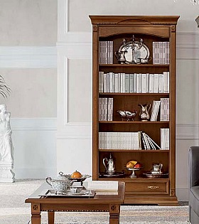 Книжный шкаф Palazzo Ducale Prama Bakokko 71CI16 ciliegio цвет вишня длина 103 см 