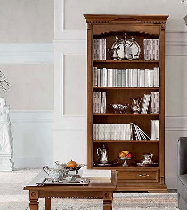 Книжный шкаф Palazzo Ducale Prama Bakokko 71CI16 ciliegio цвет вишня длина 103 см 