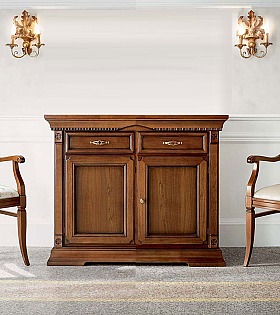 Комод 2-х дверный Palazzo Ducale Prama Bakokko 71CI04 ciliegio цвет вишня