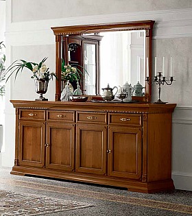 Комод 4-х дверный Palazzo Ducale Prama Bakokko 71CI06 ciliegio цвет вишня