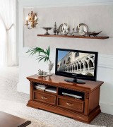 Полка настенная Palazzo Ducale Prama Bakokko 71CI30 ciliegio цвет вишня длина 112 см