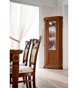 Угловая витрина Palazzo Ducale Prama Bakokko 71CI15 ciliegio цвет вишня ширина 88 см