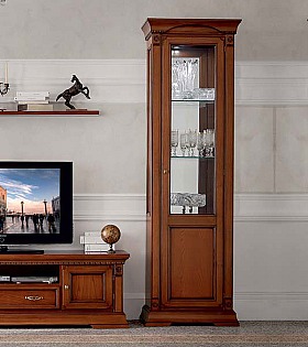 Витрина Palazzo Ducale Prama Bakokko 71CI11 ciliegio цвет вишня длина 67 см