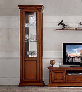 Витрина Palazzo Ducale Prama Bakokko 71CI12 ciliegio цвет вишня длина 67 см