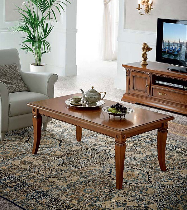 Журнальный стол Palazzo Ducale Prama Bakokko 71CI51 ciliegio цвет вишня длина 120 см