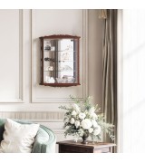 Настенная витрина IDC Mobiliario 46 nogal claro цвет орех светлый