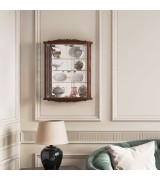 Настенная витрина IDC Mobiliario 46 nogal claro цвет орех светлый