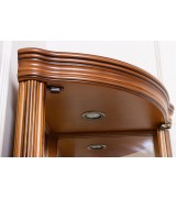 Угловая витрина IDC Mobiliario 33 cerezo цвет вишня Угловая витрина IDC Mobiliario 33 cerezo цвет вишня