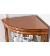 Угловая витрина IDC Mobiliario 33 cerezo цвет вишня Угловая витрина IDC Mobiliario 33 cerezo цвет вишня