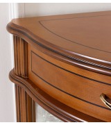 Угловая витрина IDC Mobiliario 52 cerezo цвет вишня