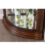 Угловая витрина IDC Mobiliario 52 nogal claro цвет орех светлый Угловая витрина IDC Mobiliario 52 nogal claro цвет орех светлый