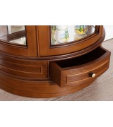 Витрина IDC Mobiliario 10 nogal claro цвет орех светлый