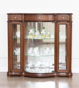 Витрина IDC Mobiliario 2 nogal claro цвет орех светлый