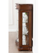 Витрина IDC Mobiliario 2 nogal claro цвет орех светлый