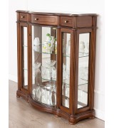 Витрина IDC Mobiliario 2 nogal claro цвет орех светлый