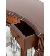 Витрина IDC Mobiliario 2 nogal claro цвет орех светлый