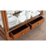 Витрина IDC Mobiliario 3 cerezo цвет вишня