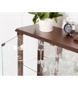 Витрина IDC Mobiliario 3 nogal claro цвет орех светлый