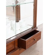 Витрина IDC Mobiliario 3 nogal claro цвет орех светлый