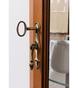 Витрина IDC Mobiliario 5 cerezo цвет вишня