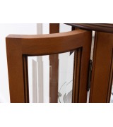 Витрина IDC Mobiliario 5 cerezo цвет вишня