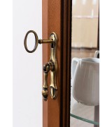 Витрина IDC Mobiliario 5 nogal claro цвет орех светлый Витрина IDC Mobiliario 5 nogal claro цвет орех светлый