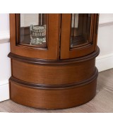 Витрина IDC Mobiliario 5 nogal claro цвет орех светлый Витрина IDC Mobiliario 5 nogal claro цвет орех светлый