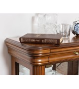 Витрина IDC Mobiliario 56 cerezo цвет вишня