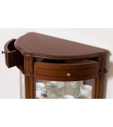 Витрина IDC Mobiliario 67 nogal claro цвет орех светлый