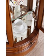 Витрина IDC Mobiliario 7 cerezo цвет вишня