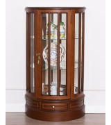 Витрина IDC Mobiliario 7 nogal claro цвет орех светлый