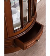 Витрина IDC Mobiliario 7 nogal claro цвет орех светлый