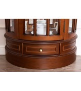 Витрина IDC Mobiliario 7 nogal claro цвет орех светлый