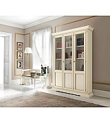 Книжный шкаф 4 дверный Palazzo Ducale Prama Bakokko 71BO04LB bianco цвет белый Книжный шкаф 4 дверный Palazzo Ducale Prama Bakokko 71BO04LB bianco цвет белый