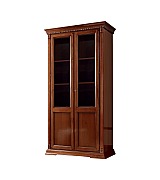 Книжный шкаф 2 дверный Palazzo Ducale Prama Bakokko 71CI02LB ciliegio цвет вишня