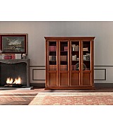 Книжный шкаф 4 дверный Palazzo Ducale Prama Bakokko 71CI04LB ciliegio цвет вишня 