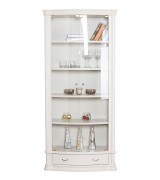 Книжный шкаф Disemobel 942 vainilla цвет белый Книжный шкаф Disemobel 942 vainilla цвет белый