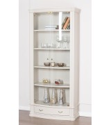 Книжный шкаф Disemobel 942 vainilla цвет белый Книжный шкаф Disemobel 942 vainilla цвет белый