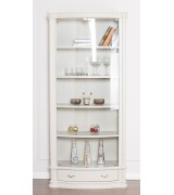 Книжный шкаф Disemobel 942 vainilla цвет белый Книжный шкаф Disemobel 942 vainilla цвет белый