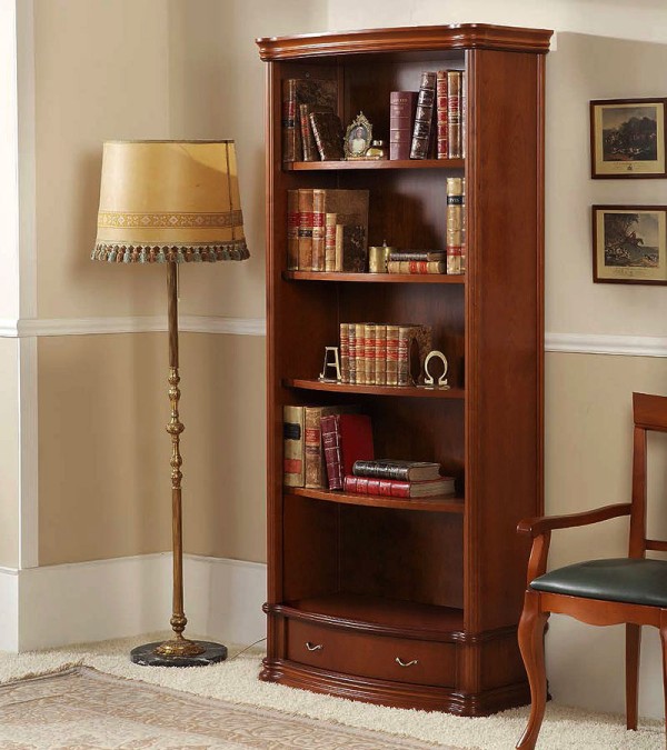 Книжный шкаф Disemobel 944 nogal-5 цвет орех Книжный шкаф Disemobel 944 nogal-5 цвет орех