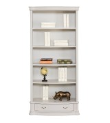 Книжный шкаф Disemobel 944 vainilla цвет белый Книжный шкаф Disemobel 944 vainilla цвет белый