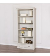 Книжный шкаф Disemobel 944 vainilla цвет белый Книжный шкаф Disemobel 944 vainilla цвет белый