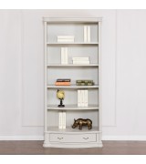 Книжный шкаф Disemobel 944 vainilla цвет белый Книжный шкаф Disemobel 944 vainilla цвет белый