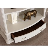 Книжный шкаф Disemobel 944 vainilla цвет белый Книжный шкаф Disemobel 944 vainilla цвет белый