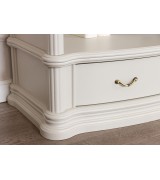 Книжный шкаф Disemobel 944 vainilla цвет белый Книжный шкаф Disemobel 944 vainilla цвет белый