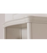 Книжный шкаф Disemobel 944 vainilla цвет белый Книжный шкаф Disemobel 944 vainilla цвет белый